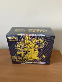 Pokemon Scarlet & Violet Surging Sparks Elite Trainer Box ETB Factory Sealed New - Image 1