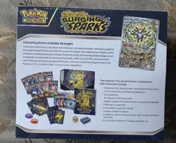 Pokemon TCG Scarlet & Violet Surging Sparks ETB Elite Trainer Box New Sealed - Image 3