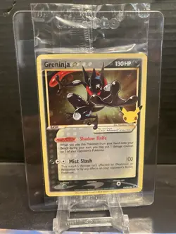 Pokemon Greninja Gold Star Promo Sealed SWSH144 - Celebrations Black Star TCG - Image 1