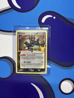 Greninja Gold Star Sealed SWSH144 2021 Celebrations Pokemon Black Star Promo 🌀 - Image 1