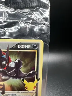 Pokemon TCG Greninja Gold Star SWSH144 - Celebrations Black Star Promo - Sealed - Image 3