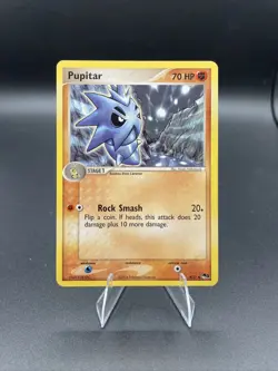 Pokemon TCG Pupitar Pop Series 1 Non-Holo Card 9/17 Near Mint Condition - Image 1