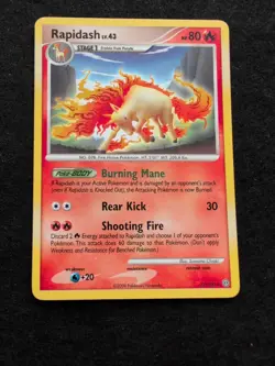 Pokemon Cards: Stormfront Rare: Rapidash 22/100 - Image 1