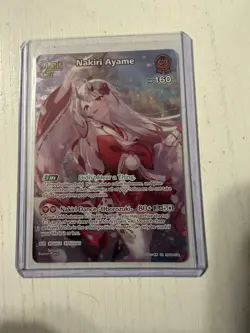 Hololive Original Card Game Ayakashi Vermillion - Nakiri Ayame hBP06-039 SR - Image 1