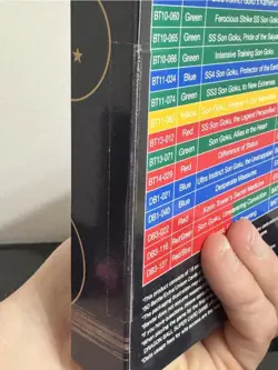 Dragon Ball Super Card Game Theme Selection History Of Son Goku NEW - Image 4