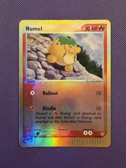 Numel 70/97 EX Dragon Reverse Holo Pokemon Card LP - Image 1