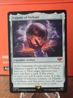 Palantir Of Orthanc LTR 247 Mythic Rare MtG Magic Gathering (Regular) NM - Image 1
