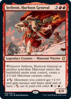 [4x] Sethron, Hurloon General Near Mint, English Jumpstart MTG Magic - Image 1