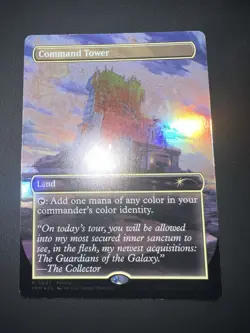 MTG Command Tower 0001 Marvel Super Heroes Exclusive Disney Promo Foil 2026 - Image 1
