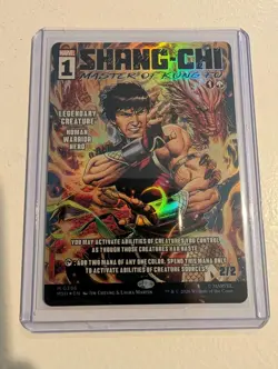 Shang-Chi, Master of Kung Fu Borderless FOIL 0396 MTG MSH Nm/M *ON HAND* - Image 1