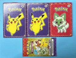 (4) 2023 Pokemon Match Battle McDonalds Promo Sealed Booster Card Packs Lot - Image 1