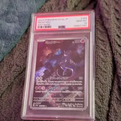 Mewtwo PSA 10 Art Rare Holo Japanese Sv2a Pokemon Card 151 183/165 - Image 1