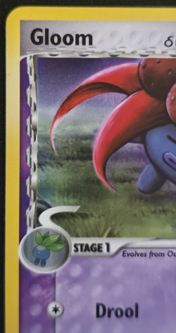 Gloom 42/110 Reverse Holo Delta Species Pokemon Holon Phantoms Stamped LP - Image 3