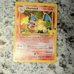 PERFECT MINT CONDITION Charizard 4/102 Base Set Holo Rare Holo EN 1999 120 HP - Image 2
