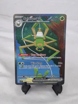 SPIDOPS EX 243/198 SPECIAL ILLUSTRATION RARE SCARLET & VIOLET POKEMON NM - Image 1