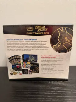 Pokemon Crown Zenith Elite Trainer Box ETB Factory Sealed Lucario Sword Shield - Image 5