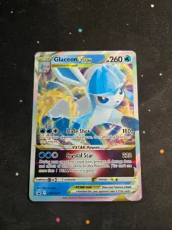 Glaceon VSTAR SWSH197 Holo Promo Sword & Shield Promo Pokemon NM - Image 1