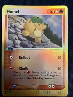 Pokemon TCG Numel EX Dragon 70/97 Reverse Holo Common - Image 1