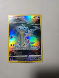 Pokemon Lapras GG05/GG70 Crown Zenith Galarian Gallery Ultra Rare Holo 130HP - Image 1