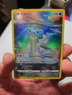 Pokemon Lapras GG05/GG70 Crown Zenith Galarian Gallery Ultra Rare Holo 130HP - Image 3