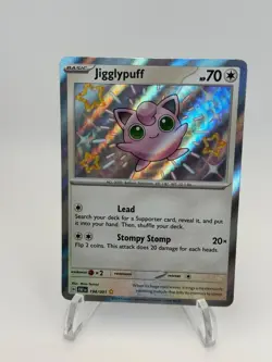 2024 Pokemon Paldean Fates Jigglypuff 198/091 - Image 1