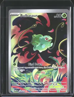 Bulbasaur 133/132 Illustration Rare Mega Evolution Pokemon NM/M - Image 1