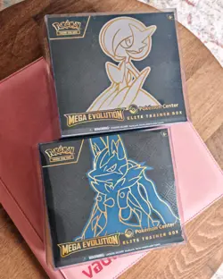 Pokemon Mega Evolution Gardevoir & Lucario Pokemon Center ETB NEW & SEALED - Image 1