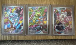 Pokemon TCG First Partner Illustration Collection Series 2 Gen 8 Galar Starters - Image 1