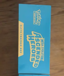 New Sealed, In Hand- Pokemon Ascended Heroes ETB Elite Trainer Box - Image 2