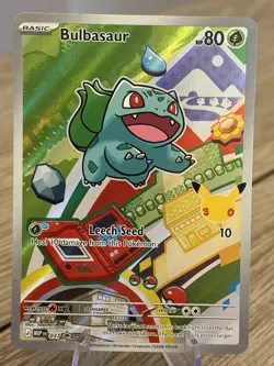 Pokemon TCG Pokemon Bulbasaur Bulbasaur Holo NM 037 PROMO - Image 1