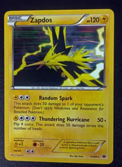 Zapdos Holo 41/99 Holo Rare Next Destinies NM with Free eBay Shipping - Image 3