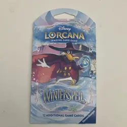 Disney Lorcana TCG Winterspell Booster Pack 12 Cards Darkwing Duck Lot of 3 - Image 3