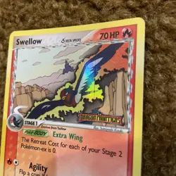 Swellow 40/101 Delta Species Dragon Frontiers Reverse Holo Pokemon Card TCG - Image 4