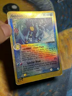 Golduck 17/100 Reverse Holo Rare EX Sandstorm E Series 2003 Pokemon Card - Image 3