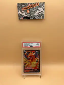 Pokemon 2020 Charizard V 019/189 SWSH Darkness Ablaze Graded Card PSA 10 MINT - Image 2