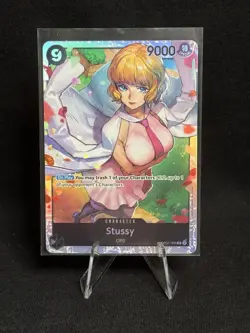 2024 One Piece Card Game: 500 Years in The Future OP07 SR Stussy #OP07-085 - Image 1