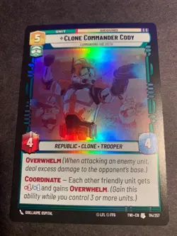 Foil - Clone Commander Cody - Commanding the 212th - Twilight of the Republic - Image 1