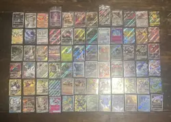 Lot of (72) Assorted Modern Japanese/English Pokemon cards IR SR SAR AR Ex FA #1 - Image 1