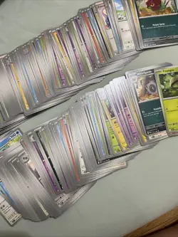 Black Bolt White Flare Bulk ENGLISH 200 Cards Uncommon Common Holos And Reverse - Image 1