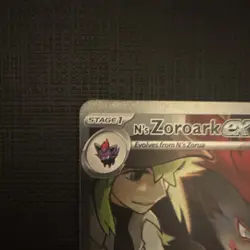 N's Zoroark ex 185/159 Sv09 Full Art Holo - Image 3