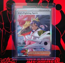 Pokemon TCG Iris's Fighting Spirit 292/217 Ascended Heroes SIR - Image 1