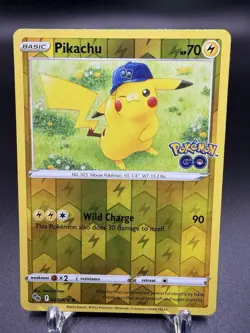 ⚡⚡Pikachu 028/078 Pokemon GO Reverse Holo ⚡⚡ - Image 1