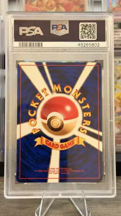 1996 POKEMON BASE SET JAPANESE #34 NIDOKING-HOLO PSA 9 - Image 3