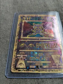 Set of 2 Pokemon TCG Ancient Mew Promo Holo ENG 2000 Slight Crease - Image 2