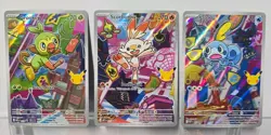Pokemon TCG: First Partner Illustration Collection Series 2 Grookey/Scorbunny/So - Image 1