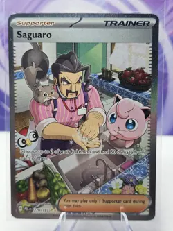 Saguaro 270/193 Special Illustration Rare Paldea Evolved Pokemon TCG - Image 1