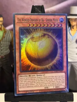 Yu-Gi-Oh! TCG The Winged Dragon of Ra - Sphere Mode RA01-EN007 1st Super Rare! - Image 2