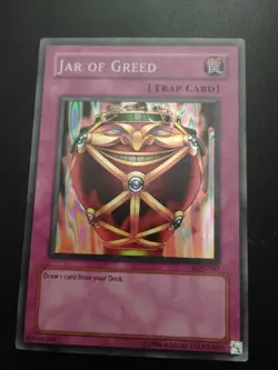 Jar of Greed LON-047 Labyrinth of Nightmare Rare Unlimited Edition Holo - Image 2