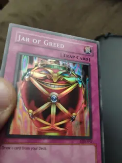 Jar of Greed LON-047 Labyrinth of Nightmare Rare Unlimited Edition Holo - Image 3