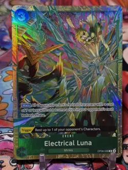 ELECTRICAL LUNA - One Piece OP08-036 - PROMO Rare R - Best Selection Vol. 5 - Image 1